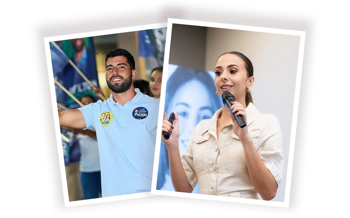 Aylton e Tainá, mentores do Do Zero ao Mandato